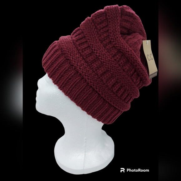 C.C Exclusives Women's Maroon Hat NWT - Picture 4 of 7